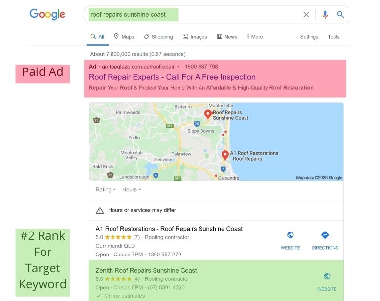 seo sunshine coast